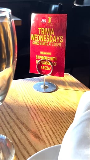 Join us for another Wednesday Trivia Night at Bar'Lino! It's a no-brainer 🧠 | Bar’Lino Ristorante