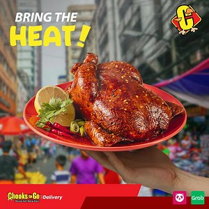 Bring it on! Make your summer even hotter with Chooks-to-Go Hot & Spicy Chicken. 🔥 Visit the nearest Chooks-to-Go outlet near you, or order online at https://chookstogodelivery.com for Metro Manila and Rizal. You can also order through GrabFood or Foodpanda! #MasarapKahitWalangSauce | Chooks-to-Go