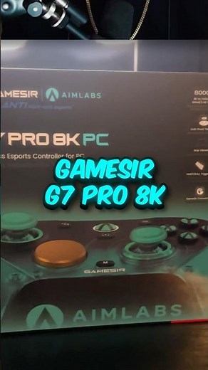The ‪@GameSir‬ AIMLABS G7 PRO CONTROLLER is SO FAST 😳 #gamesir #aimlabs #controller