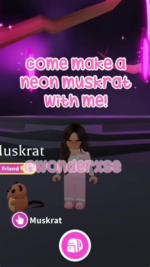 Creating a Colorful Neon Muskrat: My Favorite Video