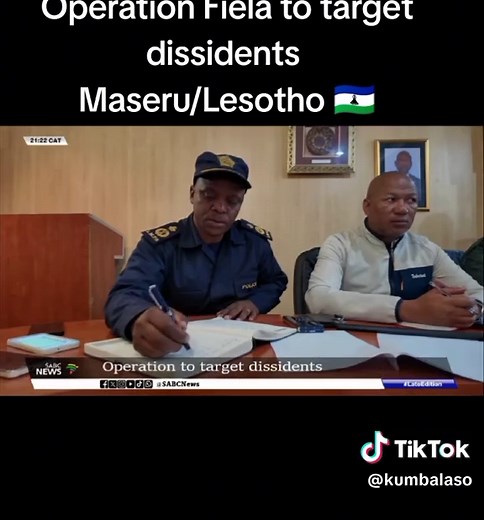 Operation Fiela: Battling Gang Violence in Lesotho