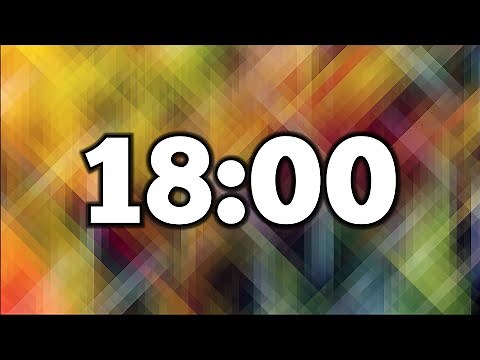 18 Minute Timer
