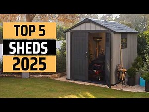 Best Sheds 2025 - (Don’t Buy Without Watching This)