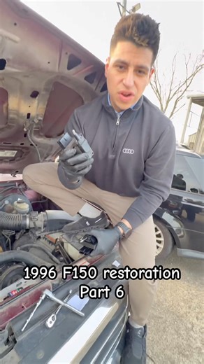 1996 Ford F150 restoration part 6! #ford #f150 ￼#ignitioncoil