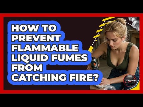 How To Prevent Flammable Liquid Fumes From Catching Fire?