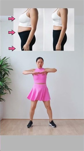 Reduce breast size, lose belly fat, thigh fat, full workout ⬆️