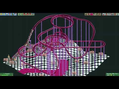 Custom RollerCoaster Tycoon 2 (RCT2) Ride - Nightmare