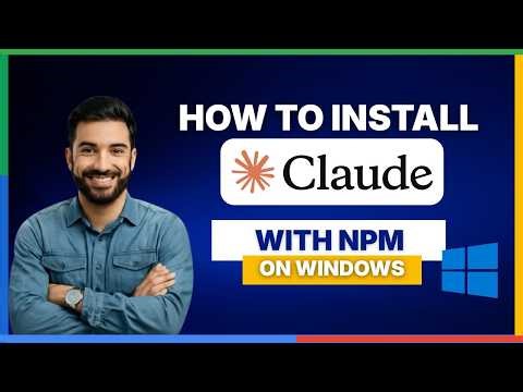 How to install Claude Code with npm on Windows[FULL GUIDE]