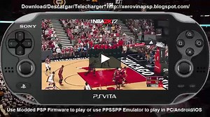 Télécharger NBA 2K17 PSP ISO Emulateur PC PPSSPP