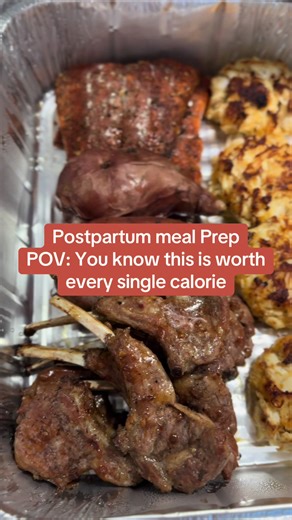 During postpartum nutrient dense meals are essential, but especially if you’re lactating to feed a tiny human
