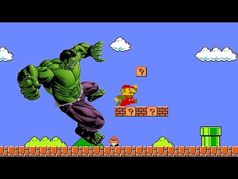 👨‍🚒 MARIO Versus HULK 🤢 HULK vs MARIO 🥊 Super Mario vs Hulk 💪 Hulk vs Mario Bros 👊 Hulk Game 🤼