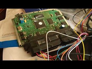 Bosch ME 7.5 Reading Maps On The Bench