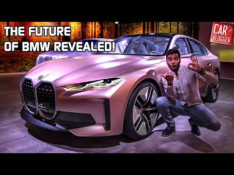 NEW BMW i4 Concept 2021 | Carvlogger INSIDE | DETAILED REVIEW with INTERIOR DEMO