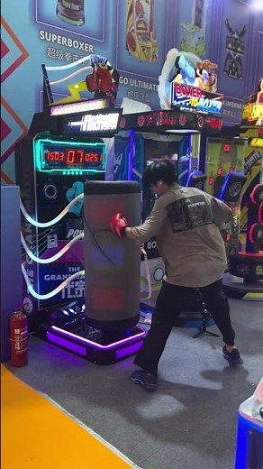 The Grandmaster Coin Operated Boxing Punching Arcade Machine