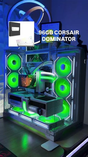 Ultimate RTX 5090 Gaming PC Build – i9-14900K Beast! 🔥 #gaming #pcbuild #rtxsuper #shorts #custom