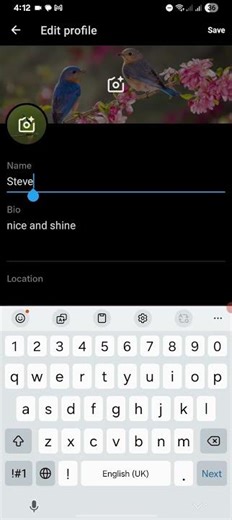 How to change display name on X