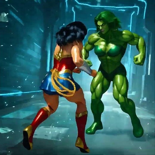 MCU She Hulk vs Wonder Woman