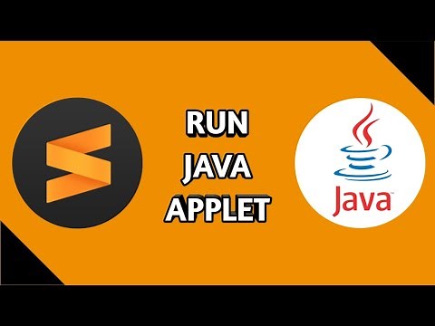 How to Run Java Applet Program in Sublime Text Editor ?