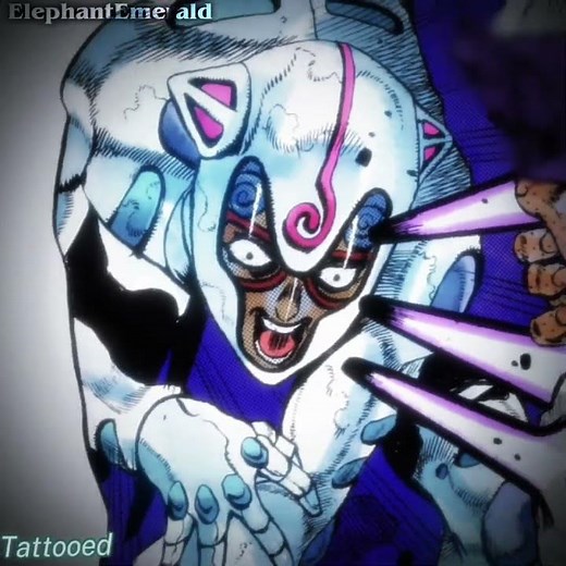 | Ghiaccio from JoJo's Bizarre Adventure | Criminal by britney spears | #jjba #fyp#viralvideo#edit |