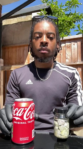 Sodium and Coke Chemistry Experiment Reaction