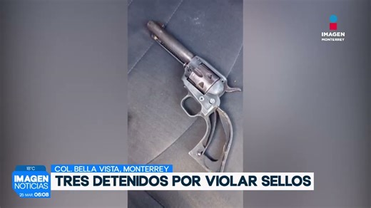 Capturan a 3 hombres armados en Monterrey | Noticias MTY Primera emisión