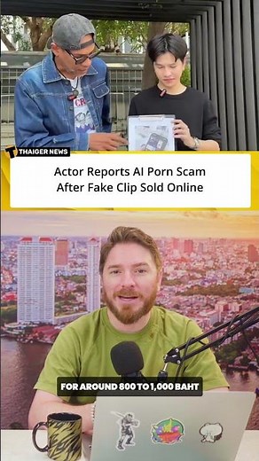 Actor reports AI porn scam after fake clip sold online