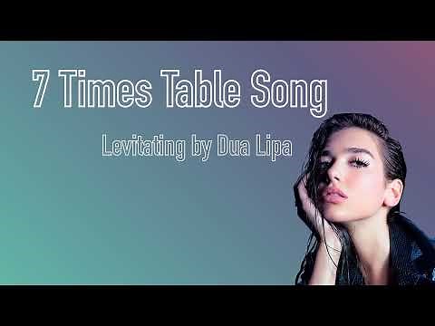 Seven Times Table Song (cover of Levitating by Dua Lipa)