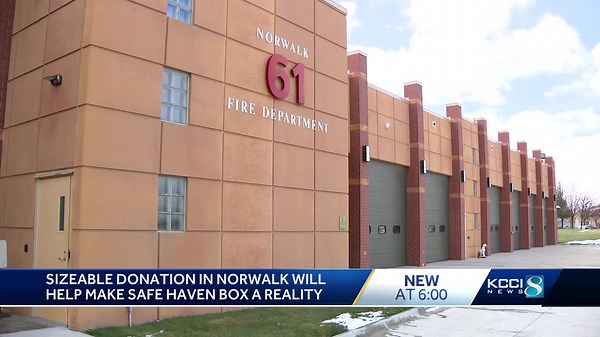 Sizable donation in Norwalk will help make Safe Haven Baby Box a reality