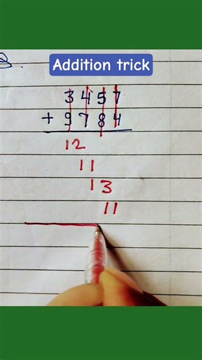 Quick addition tips🤩💥💯#maths #mathstricks #addition #subtraction #education #multiplication #foryou