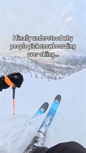 Ryan Colpitts | 1:1 Online Longevity Coach 💻 on Instagram: "Easier to learn, harder to master. ⛷️ Harder to learn, easier to master. 🏂 #snowboarding #snowboard #ski #skiing #learn"