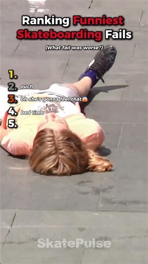 Ranking Funniest Skateboarding Fails #skateboarding #skating #skate