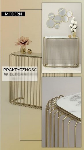 Praktyczne i stylowe konsole do przedpokoju. #meble #furniture