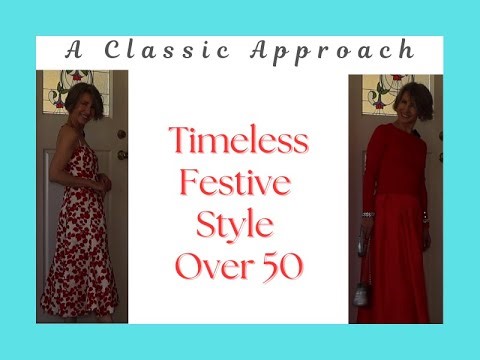Festive Outfits for Women Over 50: Elegant Holiday Style Summer & Winter