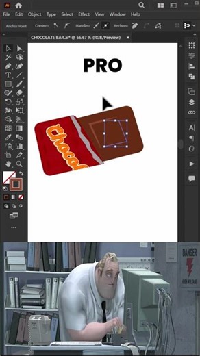 Beginner vs Professional Graphic Designer | Adobe Illustrator Tutorial