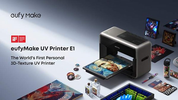 eufyMake E1: the First Personal 3D-Texture UV Printer
