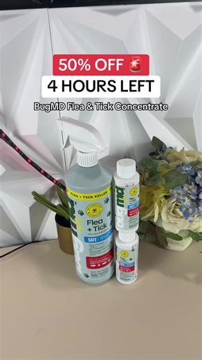 BugMD Flea & Tick Concentrate - 50% Off Limited Time Offer