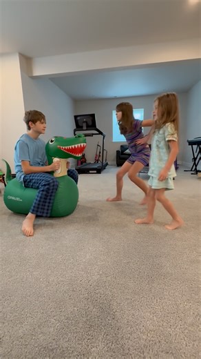 Emily Wallace on Instagram: "Meet our newest energy-burner 🦖💥 This inflatable dinosaur works on all terrain, holds up to 220 lbs, comes with its own pump, and keeps kids moving and bouncing nonstop! 👉 Linked in my bio — Linktree • Amazon • Emily’s Favorites #InflatableDinosaur #BouncyToy #SensoryInput #ActivePlay #IndoorOutdoorFun SpecialNeedsParenting AutismParent AngelmanSyndromeAwareness BigFamilyLife DisabilityAwareness MomApproved"