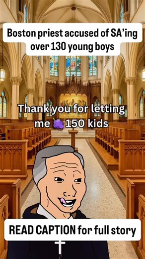 FOR THE LOCALS on Instagram: "In January 2002, the Boston Globe published an investigation into Father John Geoghan, a former priest in the Archdiocese of Boston, exposing one of the most serious scandals in modern religious history. Over more than 30 years, Geoghan was accused by over 130 individuals of sexually abusing young boys, many of whom he met through local parishes. Despite receiving repeated complaints, church leaders, including Cardinal Bernard Law, chose not to remove him from minis