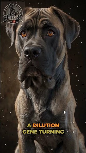Decoding Cane Corso Color Genetics: What’s Inherited? #canecorso