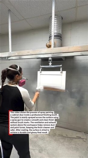 Cabinet Door Spray Painting Process for a Super Smooth Finish!