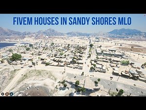 Fivem houses in sandy shores | Fivem Mods | Interior & map for Roleplay | FiveM mlo store