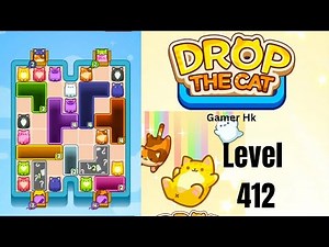 Drop The Cat Level 412 Walkthrough Solution