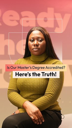 10K views · 15K reactions |  Yes, Our Master’s Degree is Fully...