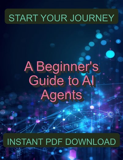 A Beginner's Guide to AI Agents PDF | 10-chapter Ebook (pdf   ANKI Deck   Flashcards) - Etsy