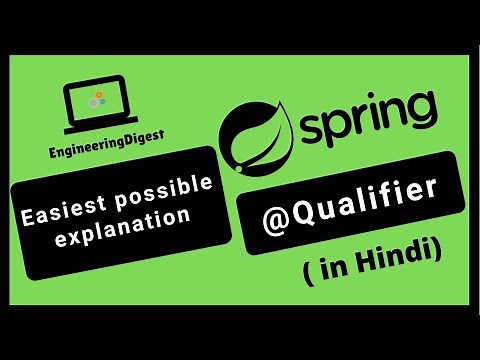@Qualifier Annotation with Autowiring | Spring Framework Tutorial