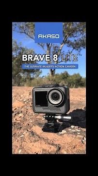 AKASO BRAVE 8 LITE - How to connect the WiFi and download photos and videos