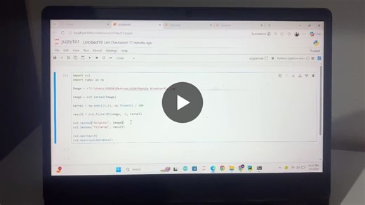 Convolution Image Filtering with OpenCV | Sunil Kumar posted on the topic | LinkedIn