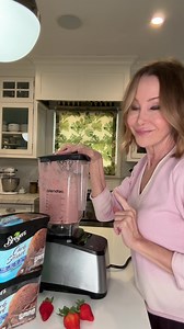 Strawberries meet Breyers CarbSmart Chocolate for a milkshake that's simply irresistible! | Breyers