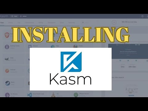 Create a KASM virtual machine in your web browser