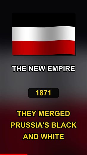 Why did Germany's flag change in 1871? 🇩🇪 ⚔️ #Shorts #History